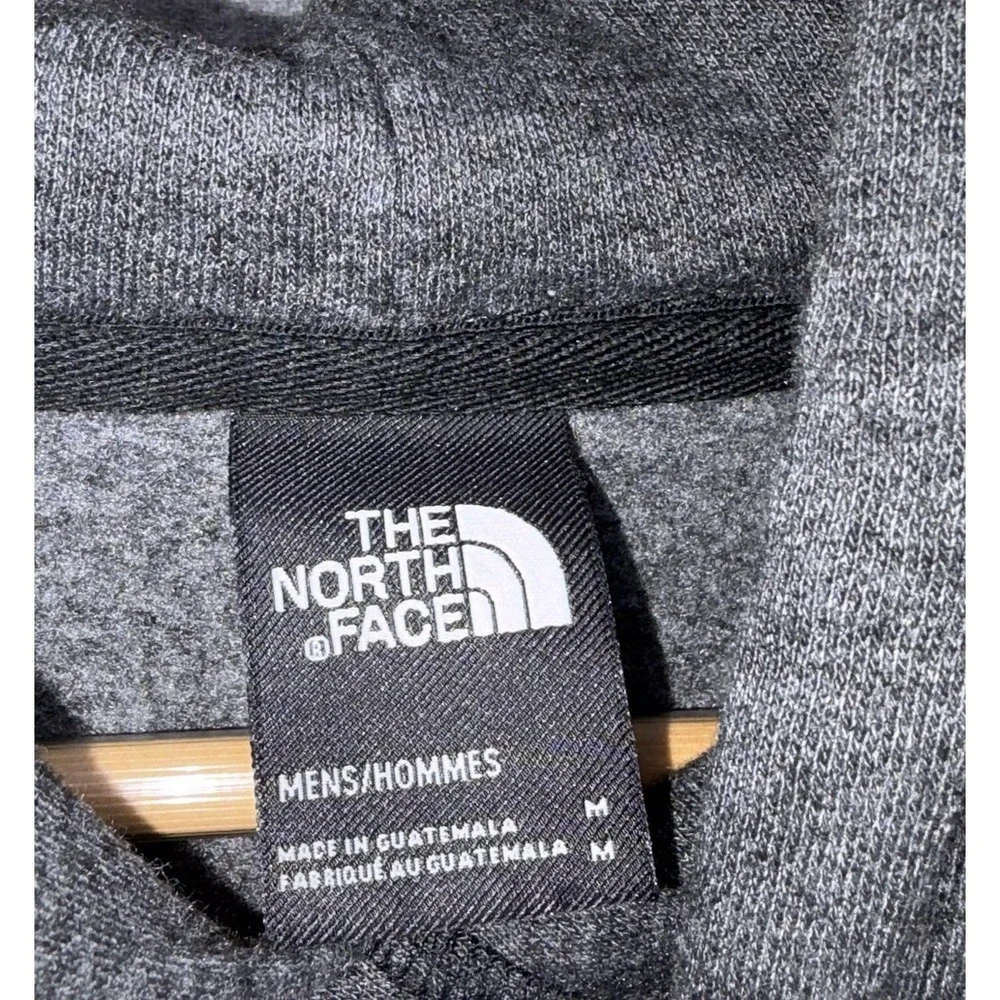 The North Face Mens Fleece‎ Hoodie Jim Beam Logo Medium Charcoal Gray